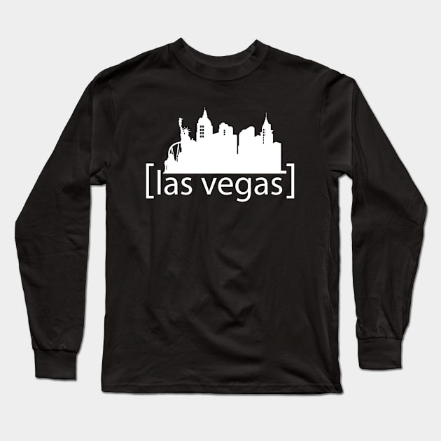 Las Vegas Skyline Long Sleeve T-Shirt by ThyShirtProject - Affiliate